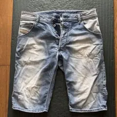 大人気！DIESEL ディーゼル ジョグジーンズ デニム ハーフパンツ 30