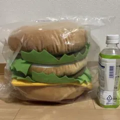 もこ様専用　　マクドナルド　ハンバーガー型ぬいぐるみ 約30cm