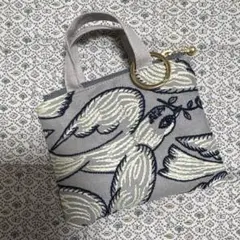 Aハンドメイド　ミナペルホネン　　　following day ×FWミニバッグ