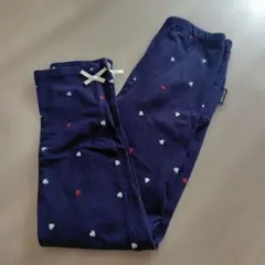 petit main ハート柄 ロングパンツ 120