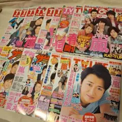 嵐 テレビ雑誌 まとめ売り