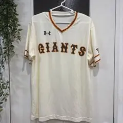 アンダーアーマー　巨人 GIANTS ユニフォーム Vネック フリーサイズ