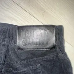 MARY QUANT ブラック コーデュロイ ミニスカート