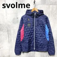svolme スボルメ メンズ キルティングジャケット M ネイビー