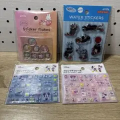《m34》ディズニータイルシール、おはじきキラキラアニマル　ピングーウォーター