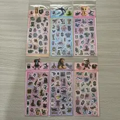 トゥントゥントゥンサフール ・ステッカー・シール　6枚セット②