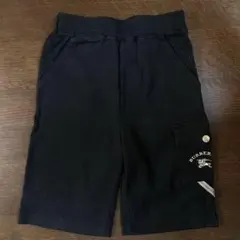 Burberry ブラックハーフパンツ 110A