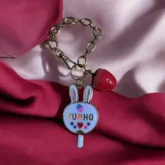 東方神起YUNHO うさぎデザインバッグチャーム