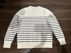 UNIQLO ウォッシャブルミラノリブクルーネックセーター