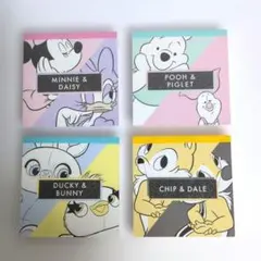ディズニー スクエアメモ 4種セット サンスター文具