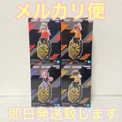 Crazy Raccoon モニタートップフィギュア Aカラー 全4種セット