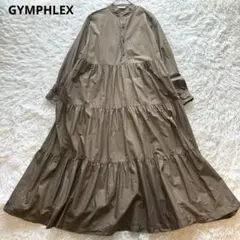 美品　RayBEAMS別注　GYMPHLEX ティアード フレアロングワンピース