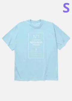 新品未開封 25ss NEIGHBORHOOD TEE SS15 ブルー S