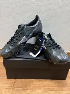 値下げ可能】MIZUNO Alpha Japan サッカースパイク ブラック - メルカリ
