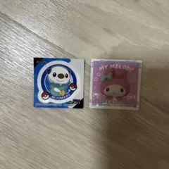 ポケモン ミジュマル マイメロディ シール 2点セット