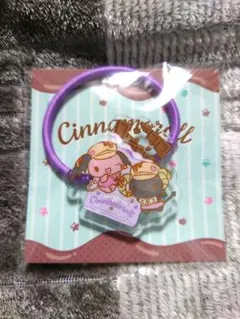 サンリオ　サンリオキャラクターズ　グッズ⑰　アクリルヘアゴム　シナモンロール