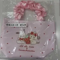 サンリオキャラクターズ ミニトート ピンク