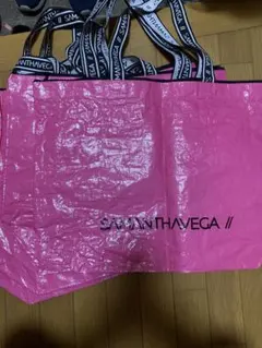 SAMANTHAVEGA ピンク エコバッグ