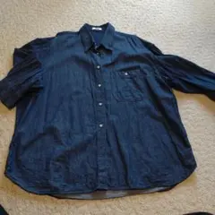 UNIQLO U ダークブルー デニムシャツ XL