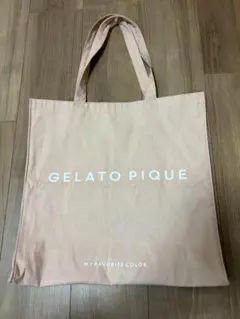 gelato pique ジェラートピケ トートバッグ ピンク 大きめのサムネイル