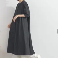 レア、美品】北欧、暮らしの道具店 白いシャツワンピ/前田敬子さん 