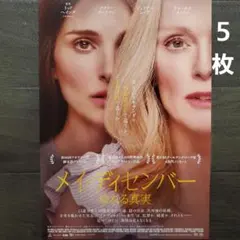 映画　メイ・ディセンバー　ゆれる真実　チラシ　フライヤー　５枚