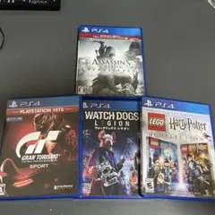 PS4 ソフト 4本セット まとめ売り
