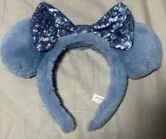 ディズニー　ミニー　青　カチューシャ　ブルー　今週まで販売