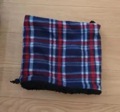 チェック ネックウォーマー