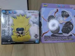 【新品】ワンピース ゾロ ルームライト ＆ ルフィ ギア5 フィギュア２体セット