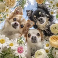 パネル生地　新柄　犬8柄　即購入⭕️