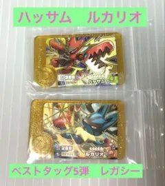 ポケモンフレンダ ルカリオ ハッサム ベストタッグ5弾 新品 ワンダー