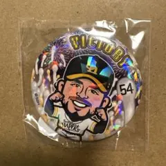 即購入⭕️ 福岡ソフトバンクホークス オスナ投手 若鷹ガチャ 缶バッジ