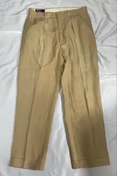 ポロバイ ラルフローレン W36 スラックス 古着 90s ベージュ 19117 ポロバイ ラルフローレン W36 スラックス 古着 90s ベージュ 19117