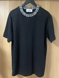 AMBUSH モノグラム リブカラー Tシャツ ブラック Mサイズ