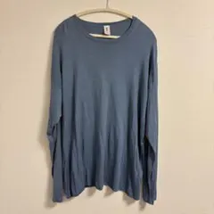 MEIAS ブルー 長袖カットソー - メルカリ