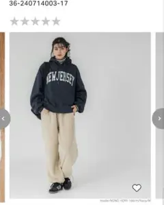 「新品タグ付き」coca 相良刺繍フーディー