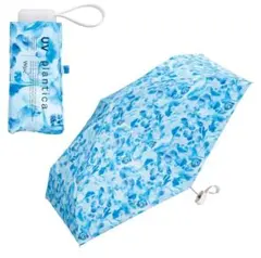 Wpc. 日傘 [plantica×Wpc.]フラワープリントタイニー ブルー