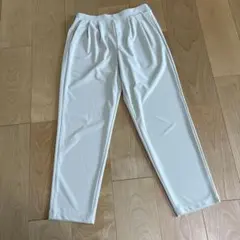 UNIQLO クレープジャージーテーパードパンツ　M丈長め