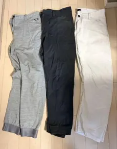 ゴルフ白パンツメンズ