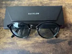 BAYFLOW ブラックフレーム サングラス　グリーンのサムネイル