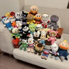【まとめ売り】アンパンマン ぬいぐるみセット 28体