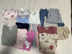 女の子春夏20点セットGLOBAL WORK UNIQLO、branshesあり