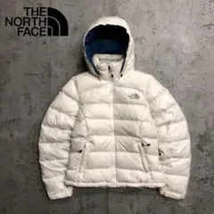 人気カラー　ザノースフェイス　700フィル ダウンジャケット　ヌプシ　ホワイト