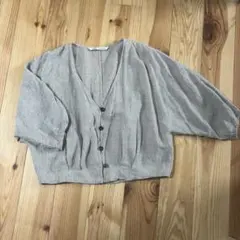 ZARA さらっとした5分袖の羽織りのサムネイル