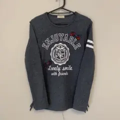 ベルメゾン　長袖　Tシャツ　グレー　カットソー　160  GAP  ピンクラテ