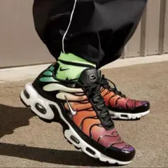 【新品未使用】 ナイキ エアマックス プラス マルチカラー 希少 人気デザイン