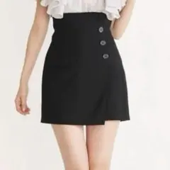 SNIDEL ⭐️ハイウエストキュロットショートパンツ サイズ1