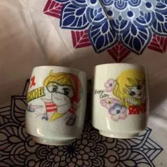キャラクターイラスト マグカップ 2個セット