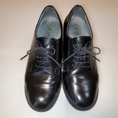 HARUTA　ブラック レザー ローファー　24.5 EEE